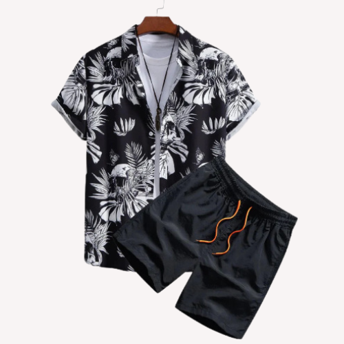 Brad | Classic Linen Look & Swim Combo