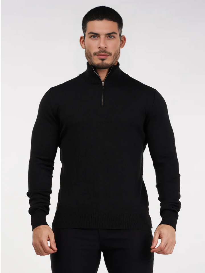 Gerard | Modern Half-Zip Knit