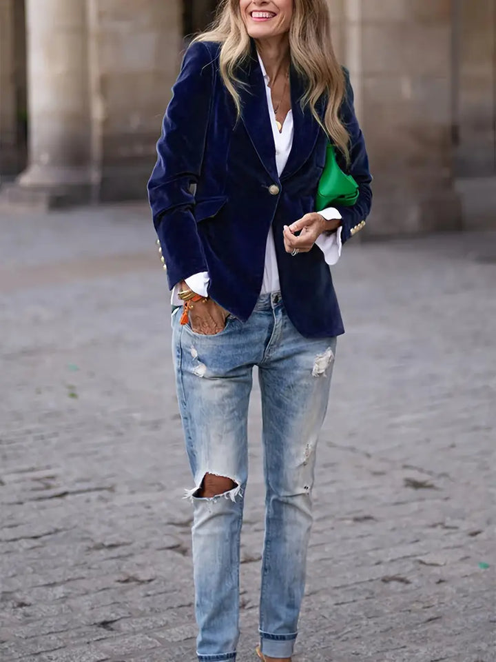 Boudreau | Classy Velvet Blazer