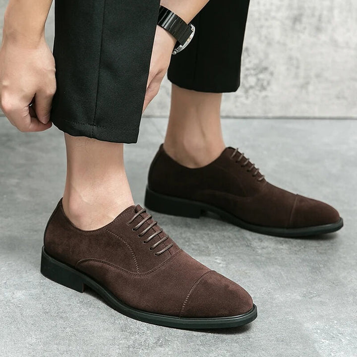 Florenzi | Suede Oxford Shoes
