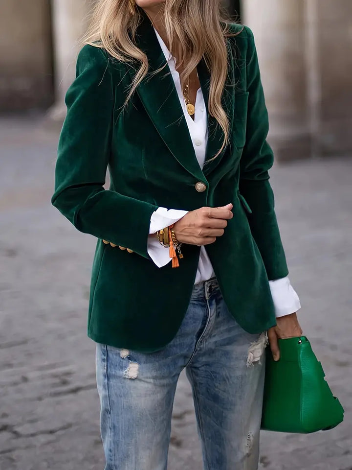 Boudreau | Classy Velvet Blazer