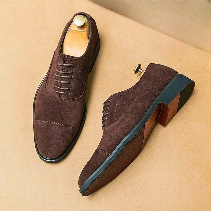Florenzi | Suede Oxford Shoes