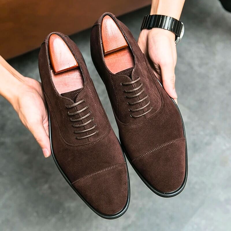Florenzi | Suede Oxford Shoes