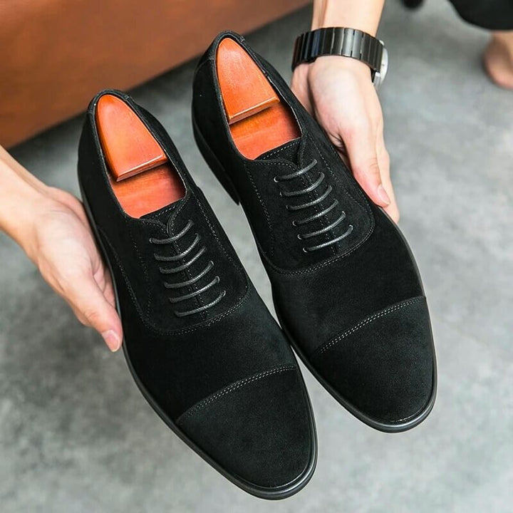 Florenzi | Suede Oxford Shoes