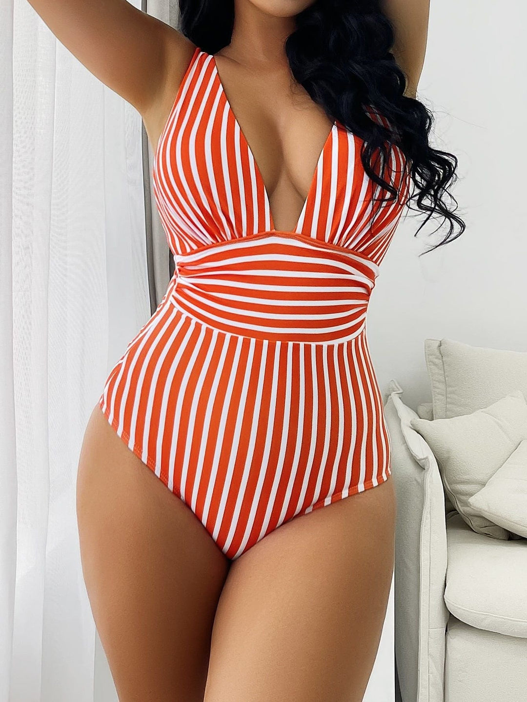 Rimini | Striped One-Piece