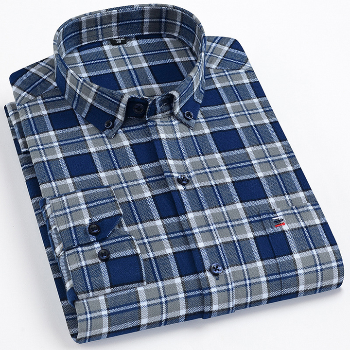 Owen | 100% Cotton Plaid Shirt