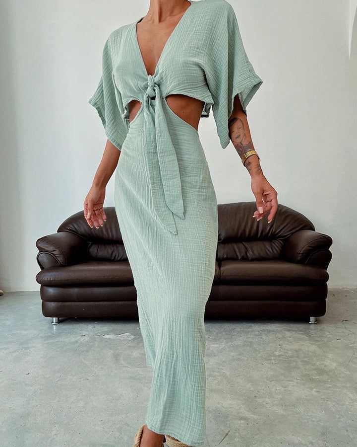 Sabrina | Luxe Linen Maxi