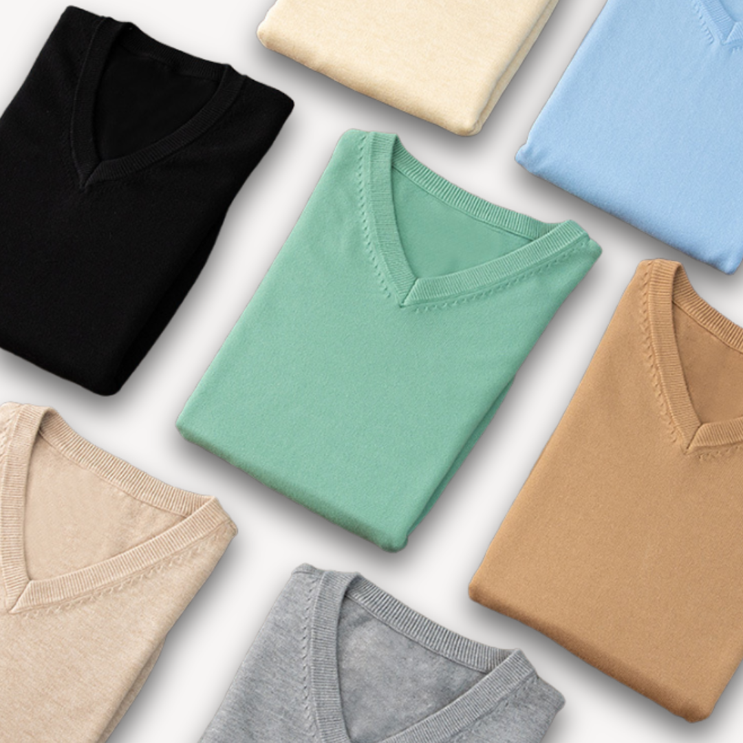 Valmont | Soft Cashmere V-Neck
