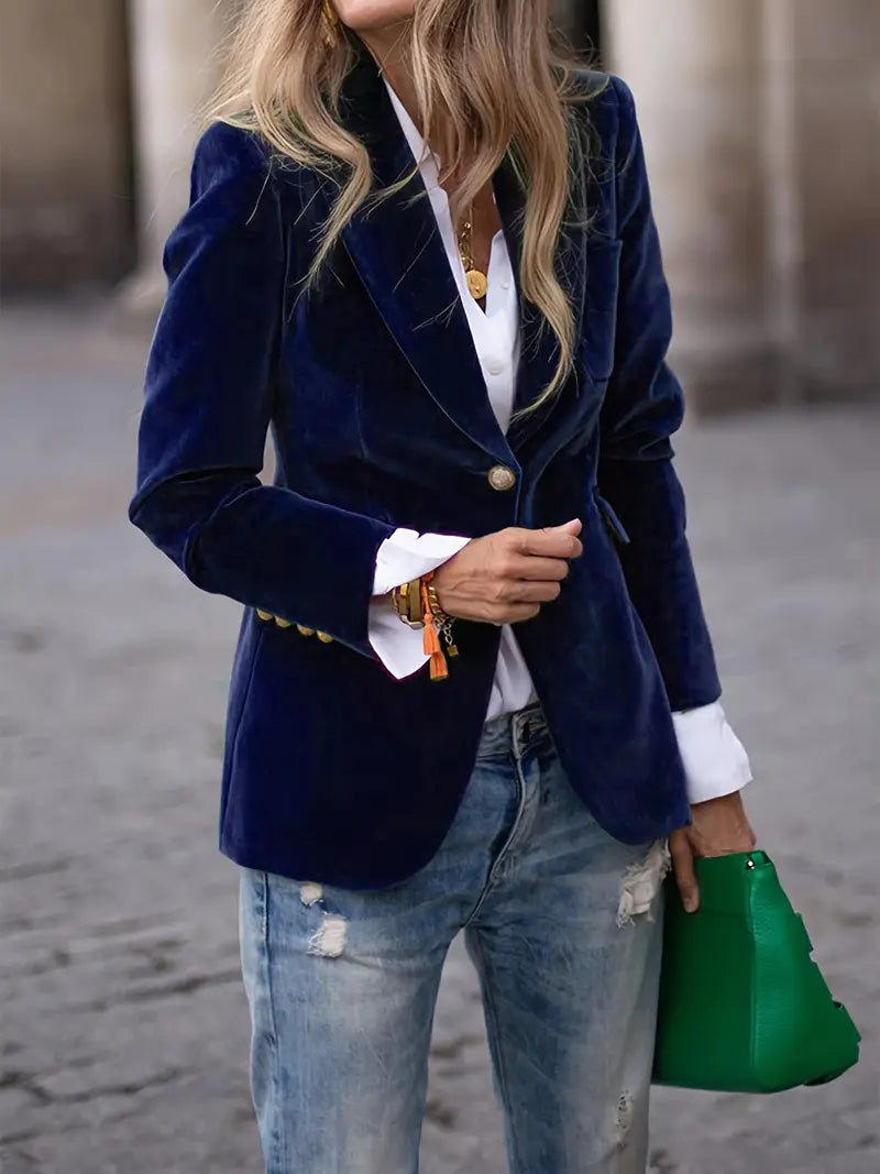 Boudreau | Classy Velvet Blazer