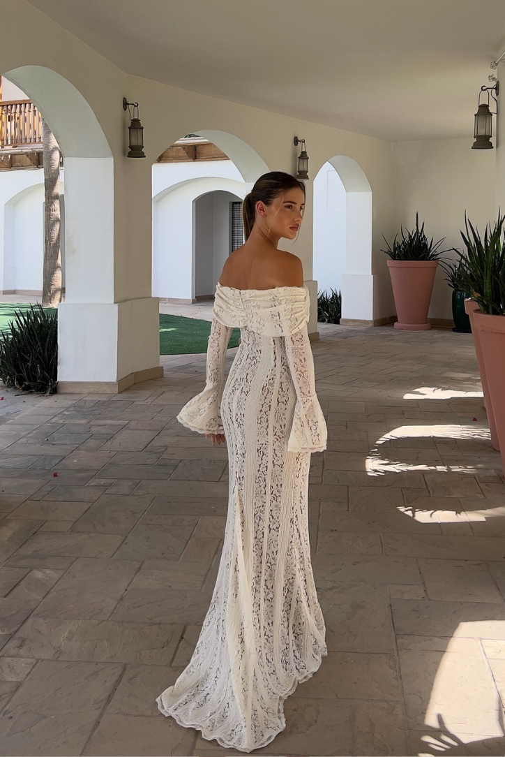 Florienne | Lace Maxi - Ivory