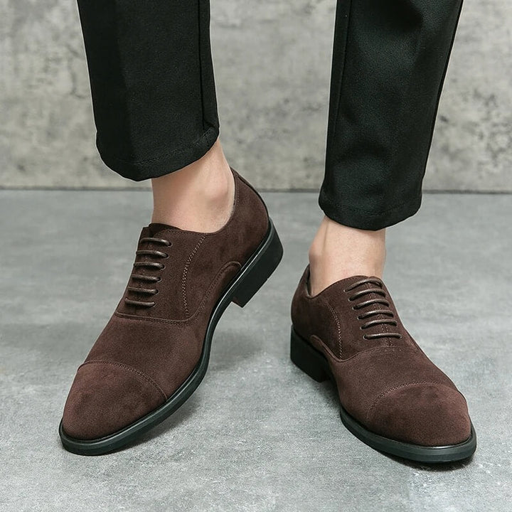 Florenzi | Suede Oxford Shoes
