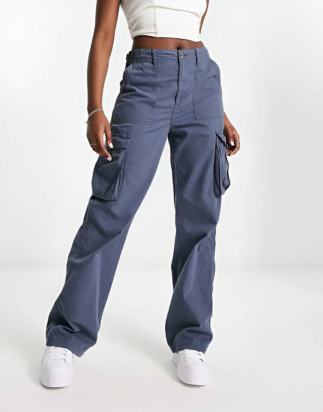 Lana | Adjustable Waist Cargo Pants