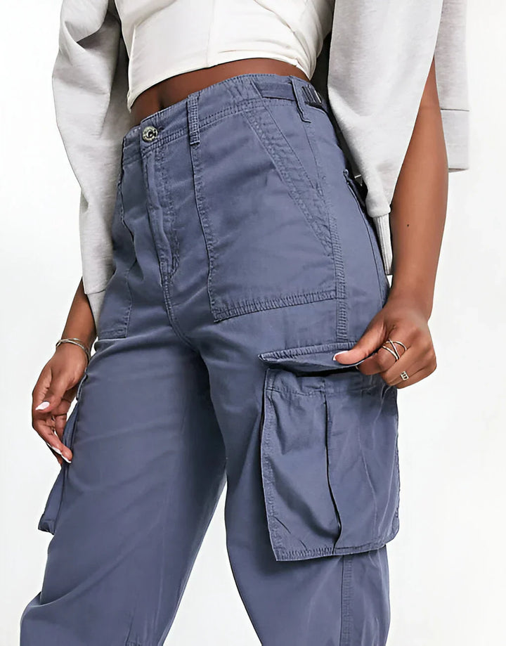 Lana | Adjustable Waist Cargo Pants