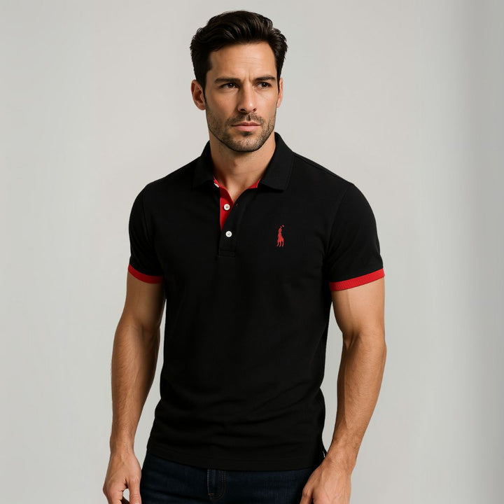Carter | Cotton Accent Polo