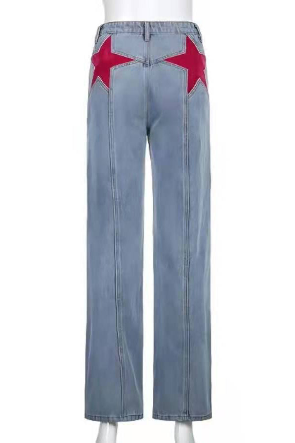 Maeve | Star Accent Jeans