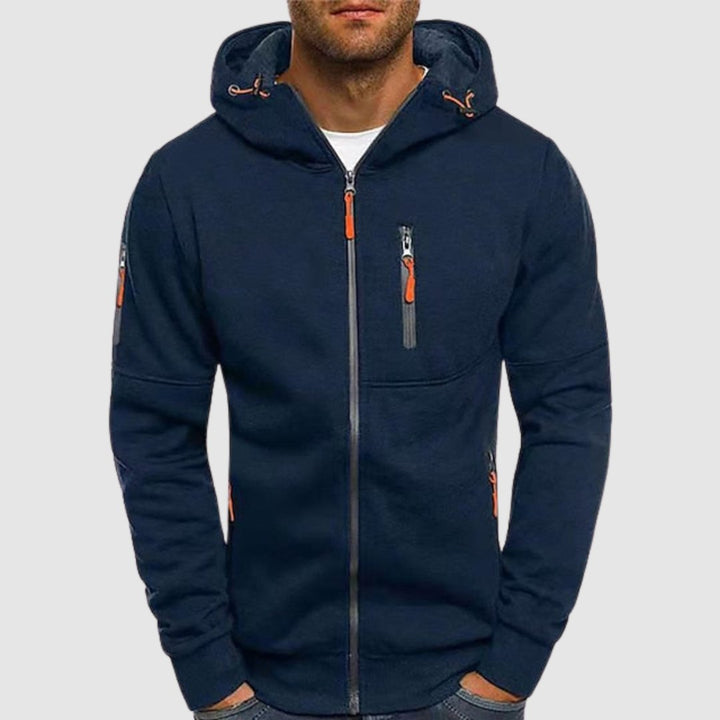 Soren | Hooded Zip-Up Jacket