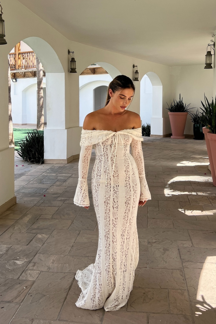 Florienne | Lace Maxi - Ivory