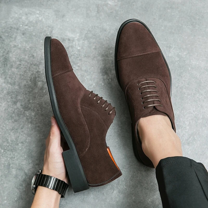 Florenzi | Suede Oxford Shoes