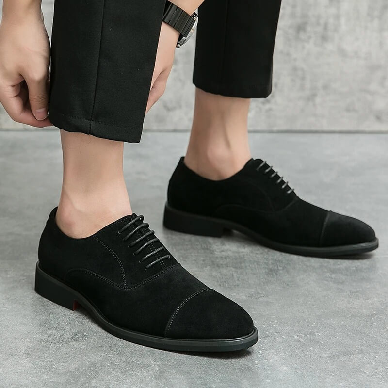 Florenzi | Suede Oxford Shoes