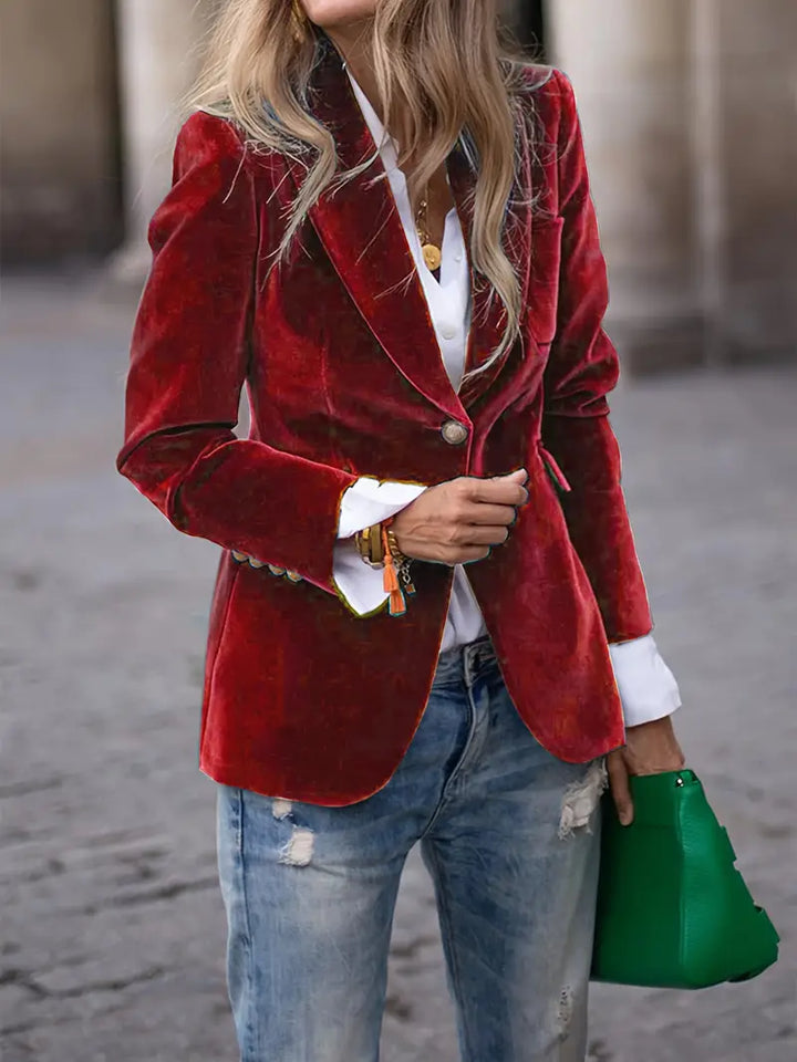 Boudreau | Classy Velvet Blazer