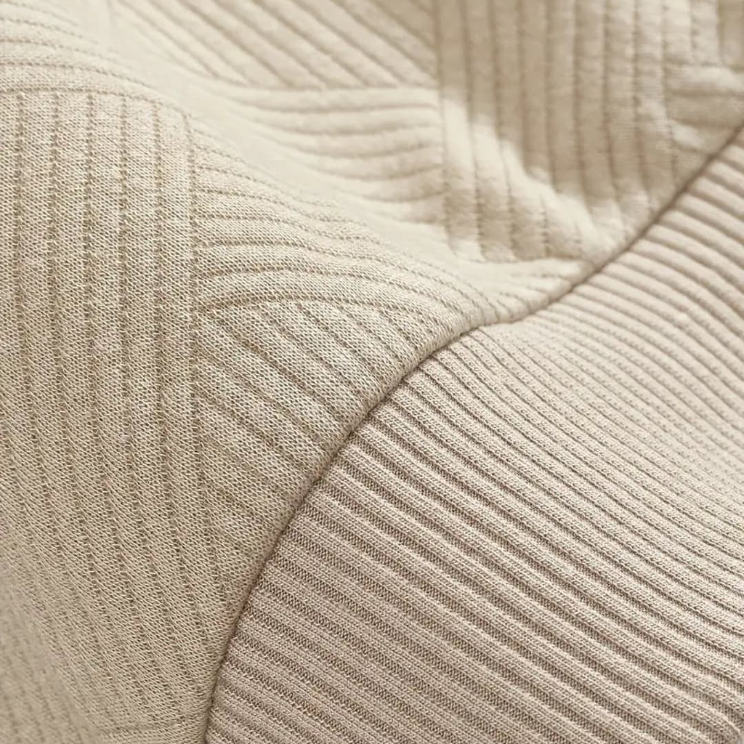 Luca | Geometric Zip Pullover