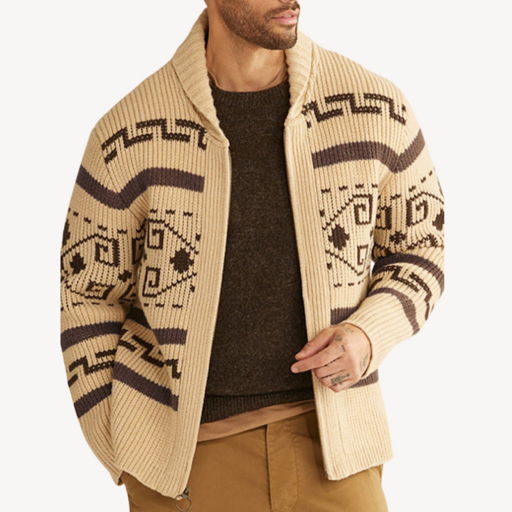 Bernat | Thick Wool Knit Cardigan