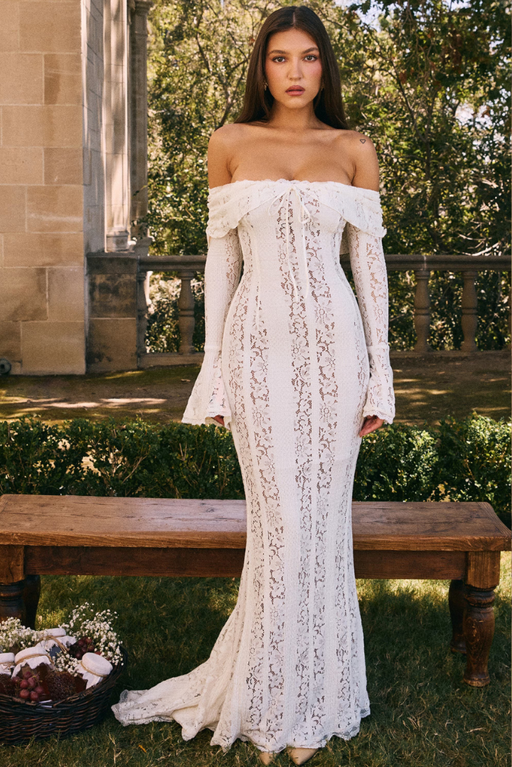 Florienne | Lace Maxi - Ivory