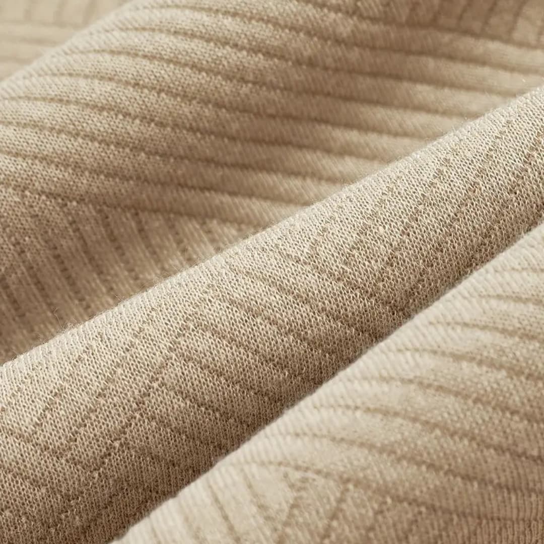 Luca | Geometric Zip Pullover