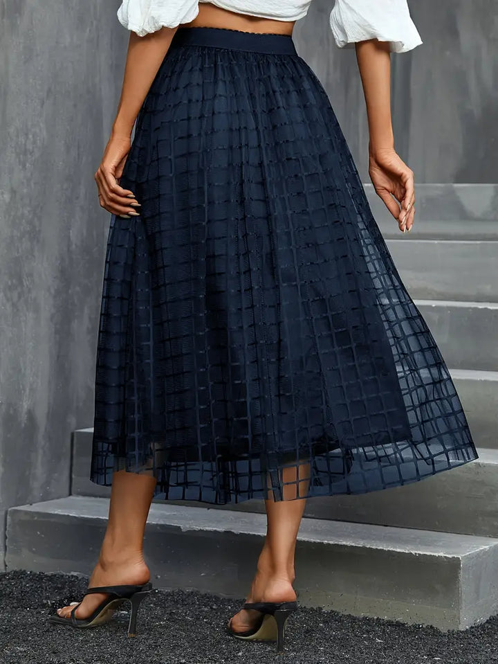 Elia | High Waist Midi Skirt