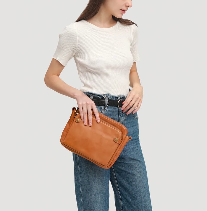 Luna | Full-Grain Leather Crossbody