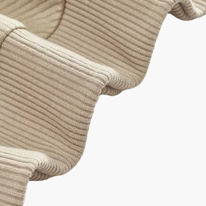 Luca | Geometric Zip Pullover