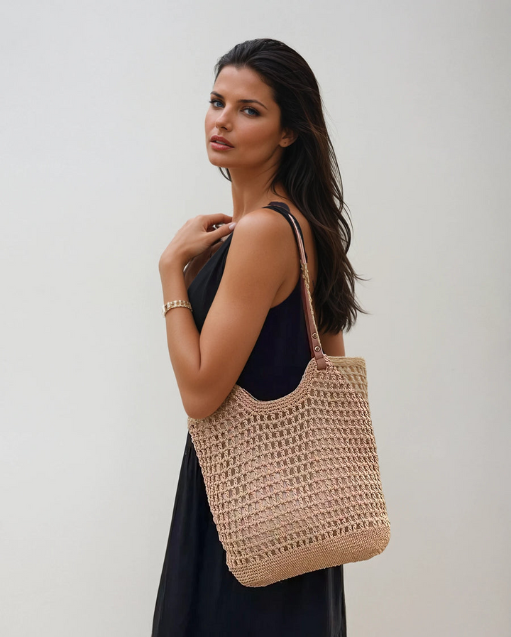 Maya | Woven Beach Bag