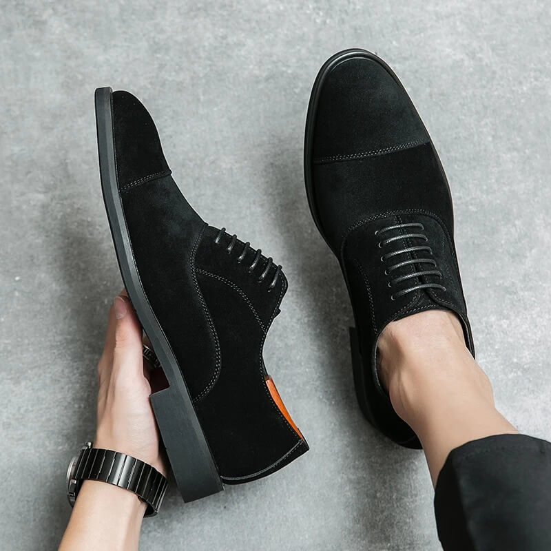 Florenzi | Suede Oxford Shoes