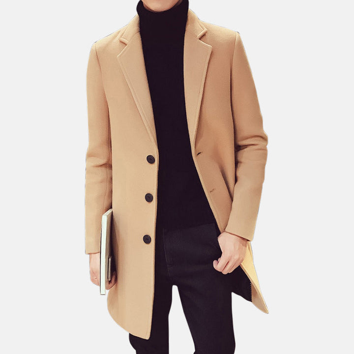 Luchi | Long 3-Button Coat