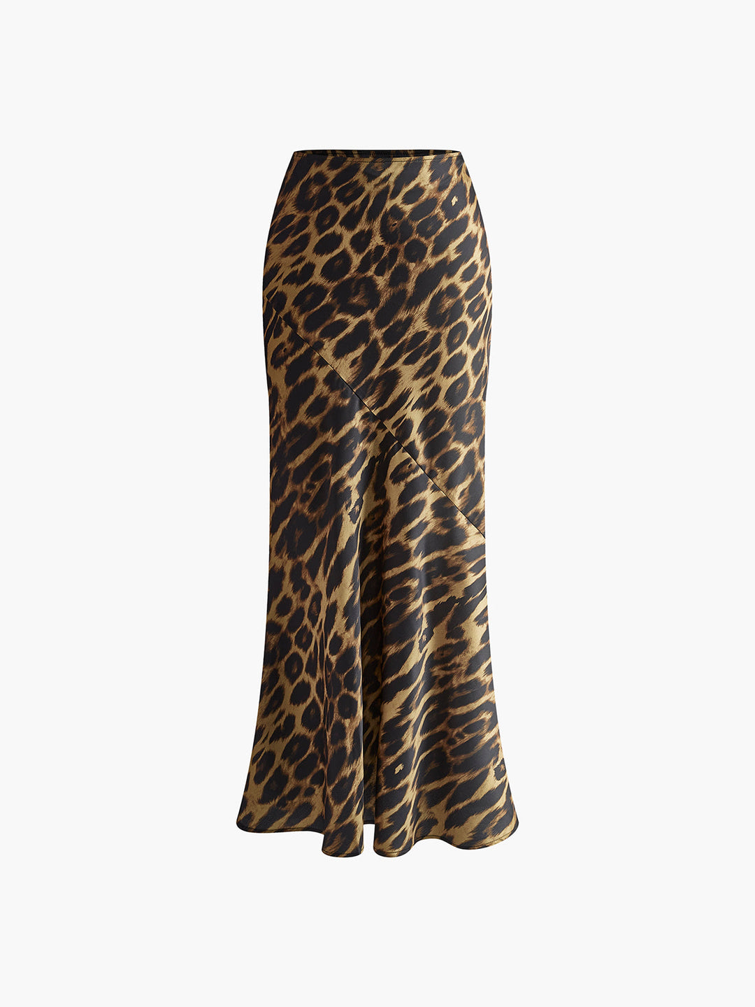 Anna | Slim Leopard Maxi Skirt