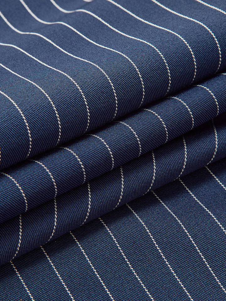 Mila | Pinstripe Pleated Pants