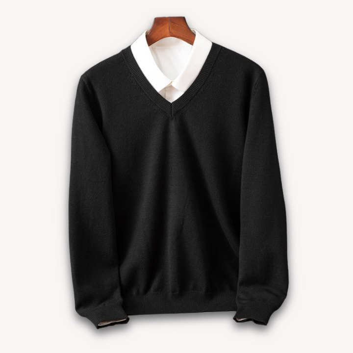 Valmont | Soft Cashmere V-Neck
