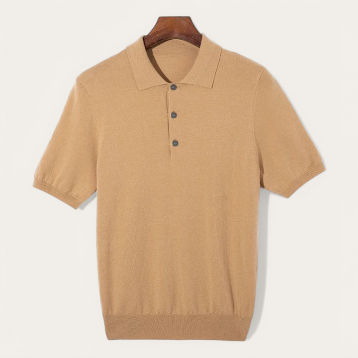 Harrison | Silk Wool Polo
