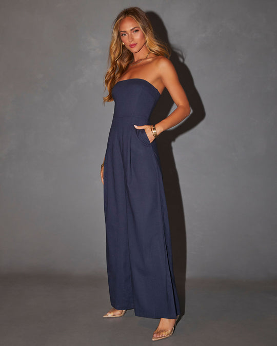 Monroe | Strapless Jumpsuit