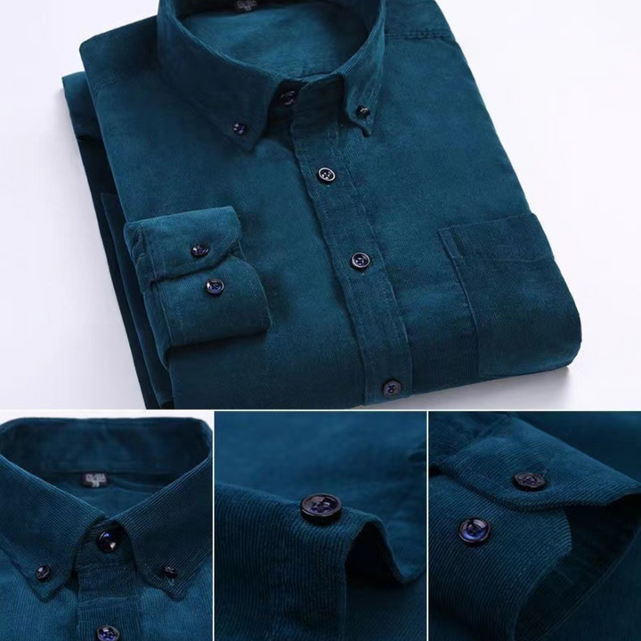 Monte | Pure Corduroy Cotton Shirt