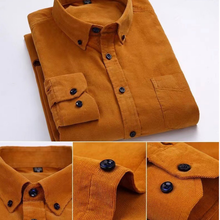 Monte | Pure Corduroy Cotton Shirt