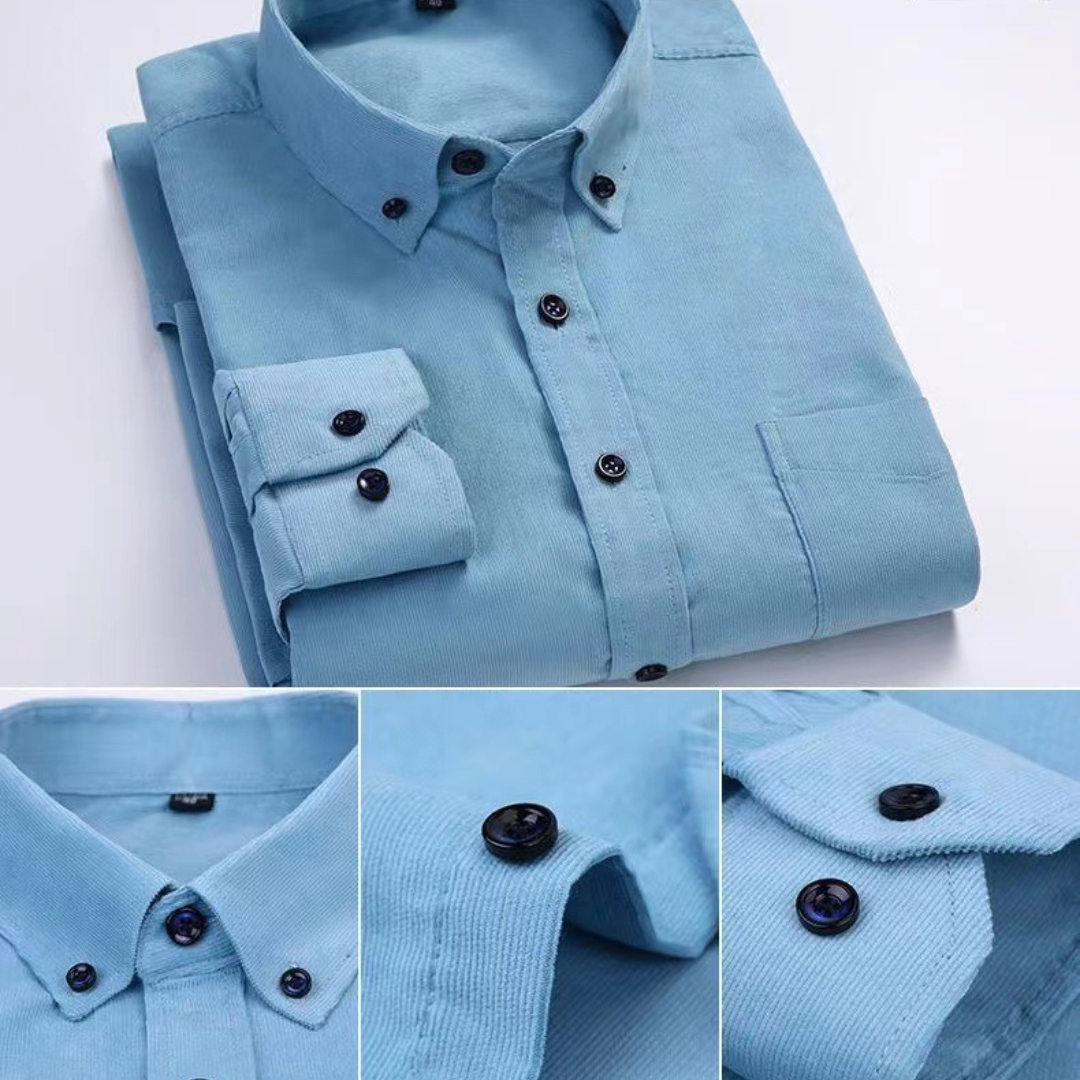 Monte | Pure Corduroy Cotton Shirt