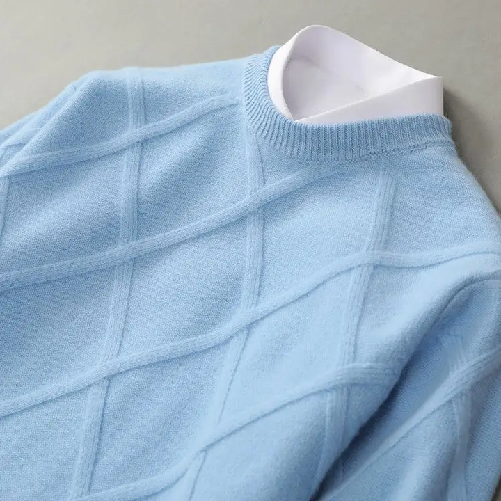 Beaumont | Cashmere Argyle Sweater