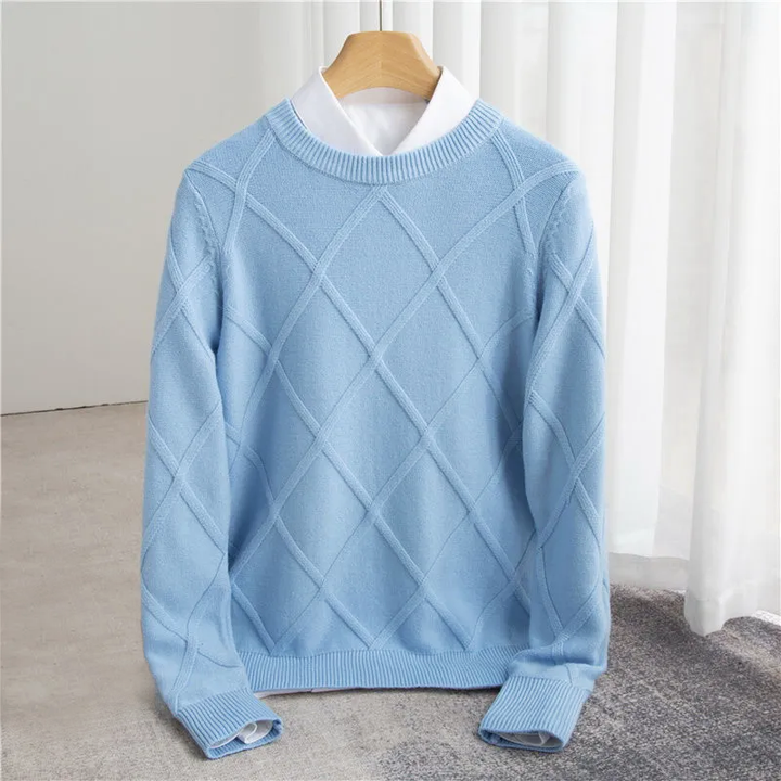 Beaumont | Cashmere Argyle Sweater