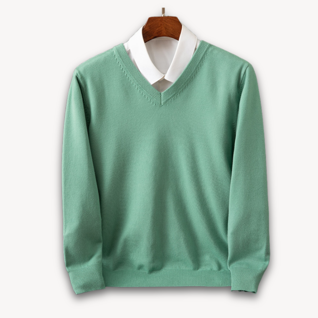 Valmont | Soft Cashmere V-Neck