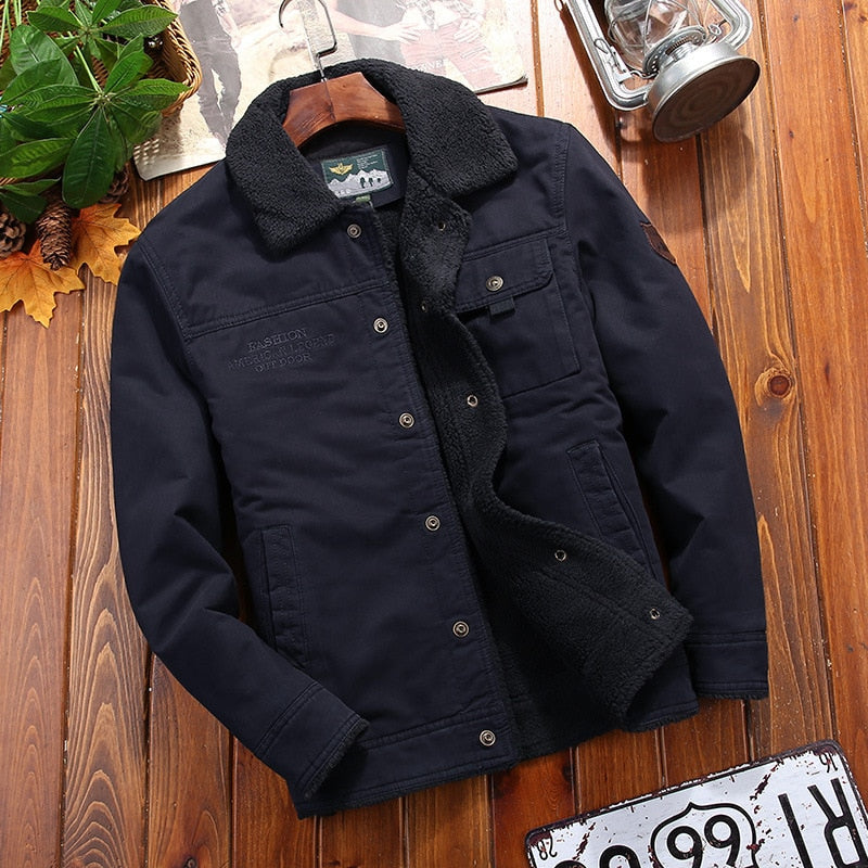Caruso | Cotton Denim Jacket