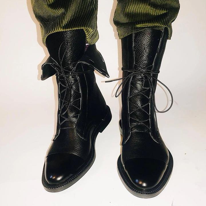 Renelle | Lace-Up Boots