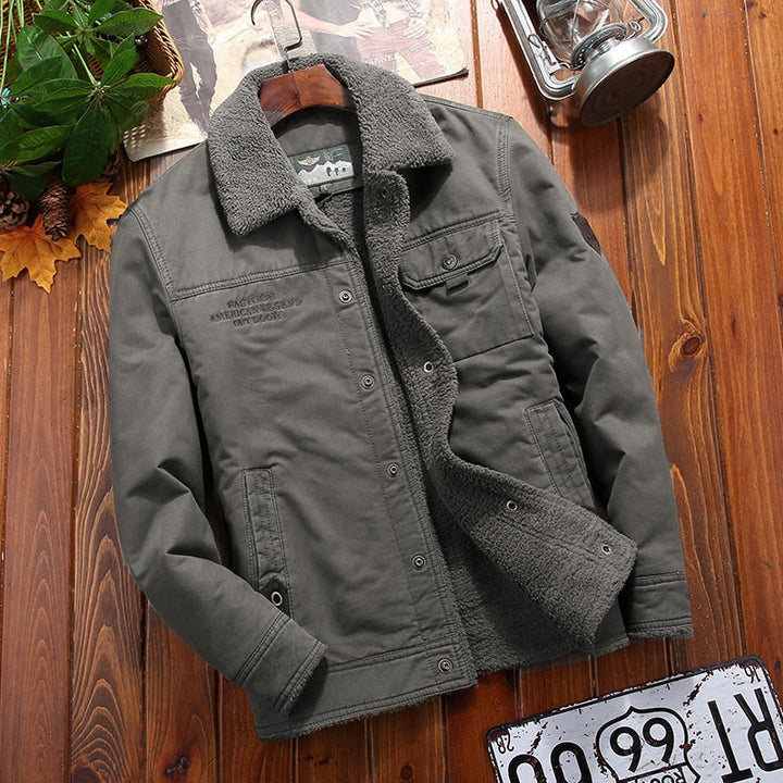 Caruso | Cotton Denim Jacket