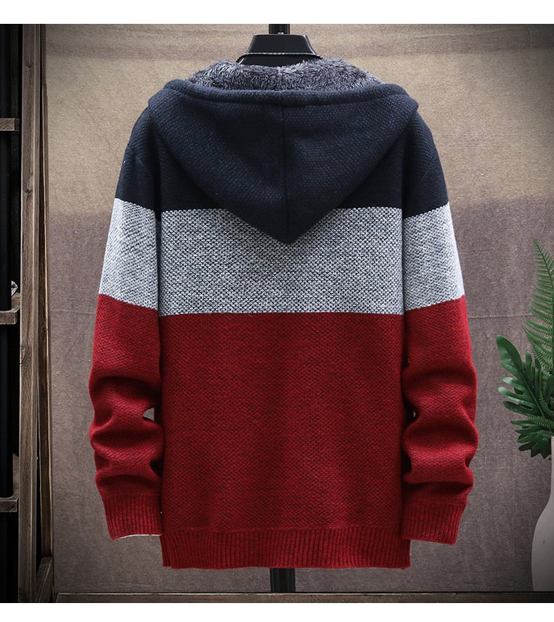 Hendrix | Hooded Patchwork Zipper
