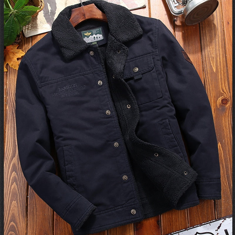 Caruso | Cotton Denim Jacket